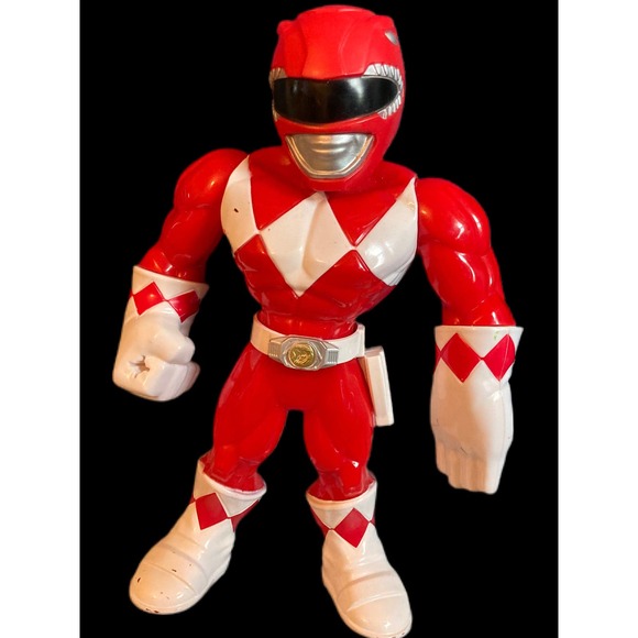 Hasbro Playskool Heroes Mega Mighties Red Power Ranger 10" Figure (Loose) - Picture 1 of 3